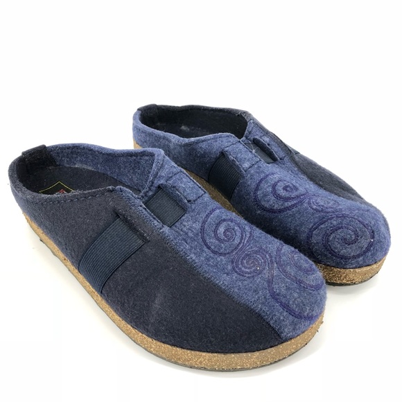 haflinger cork slippers